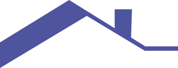 hausicon in blau - ein design-element