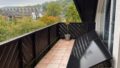Blick vom Balkon
