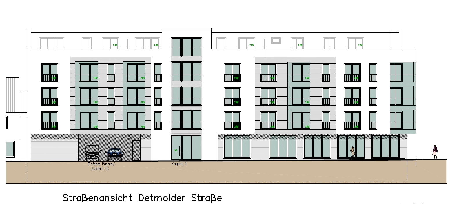 Ansicht Detmolder Straße