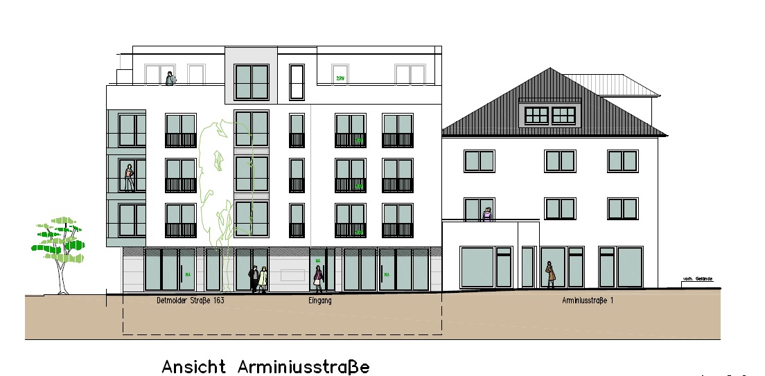 Ansicht Armeniusstraße