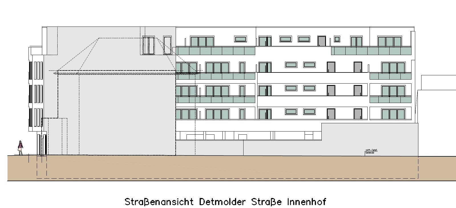 Ansicht Innenhof hinten