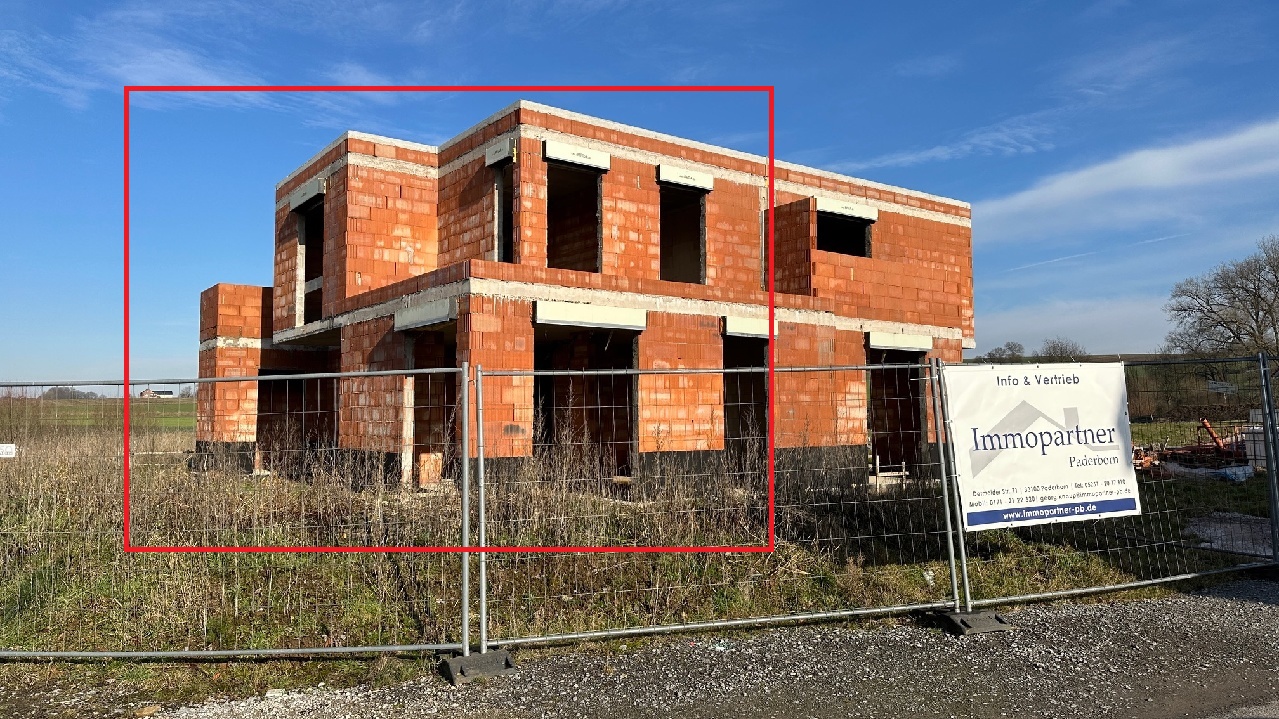 Linke Doppelhaushälfte