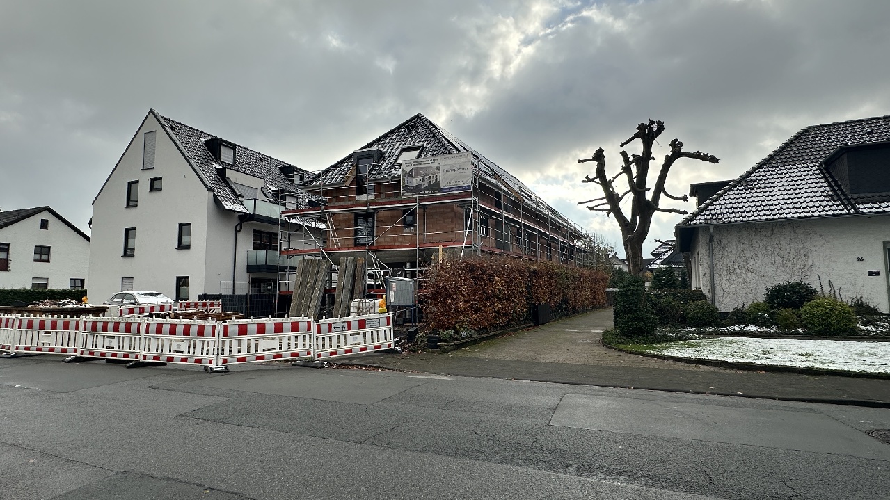 Das Dach ist gedeckt