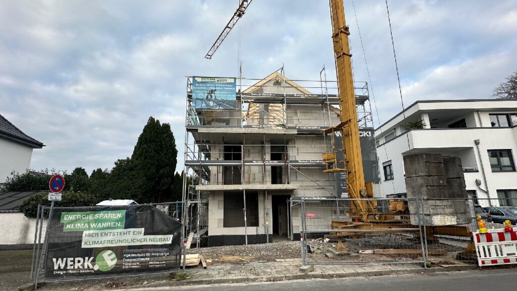 Baustelle am 1.10.25